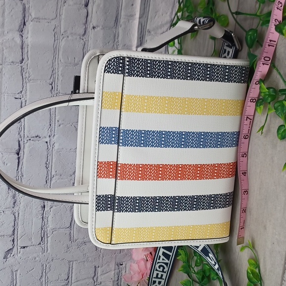 Karl Lagerfeld Maybelle Box Satchel NWT - Picture 5 of 10